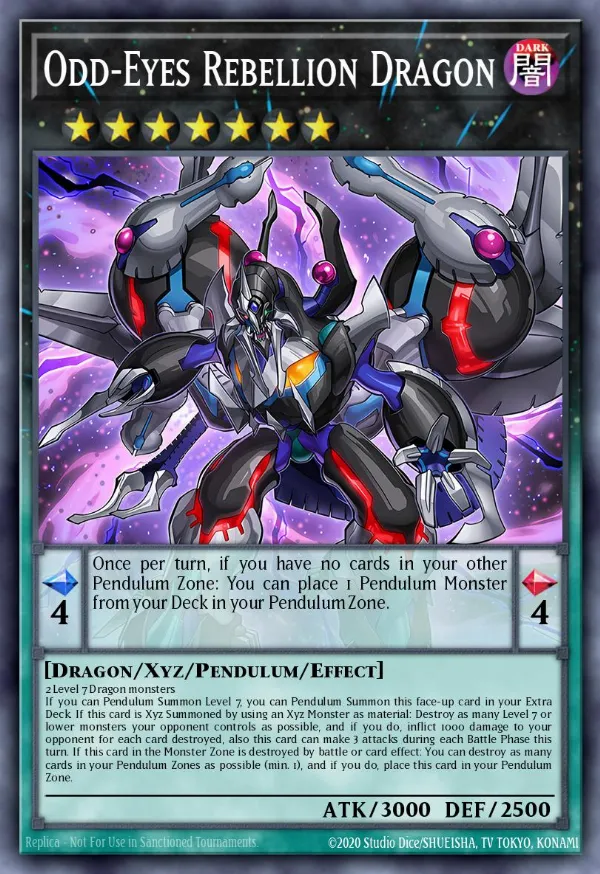 Odd-Eyes Rebellion Dragon
