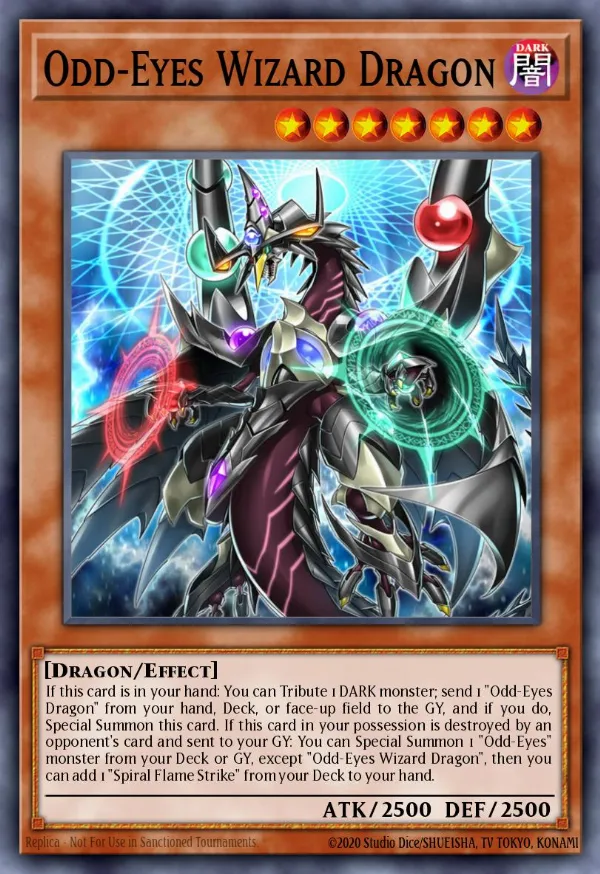 Odd-Eyes Wizard Dragon
