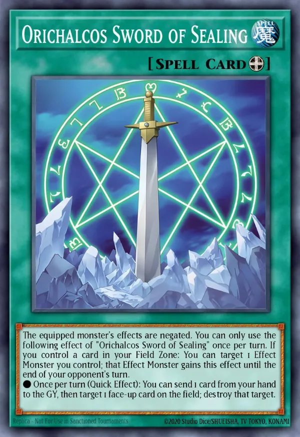 Orichalcos Sword of Sealing