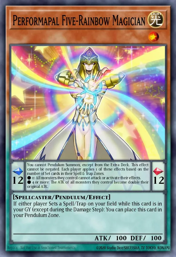 Performapal Five-Rainbow Magician