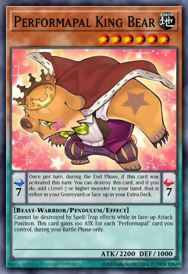 Performapal King Bear