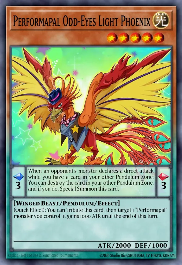 Performapal Odd-Eyes Light Phoenix