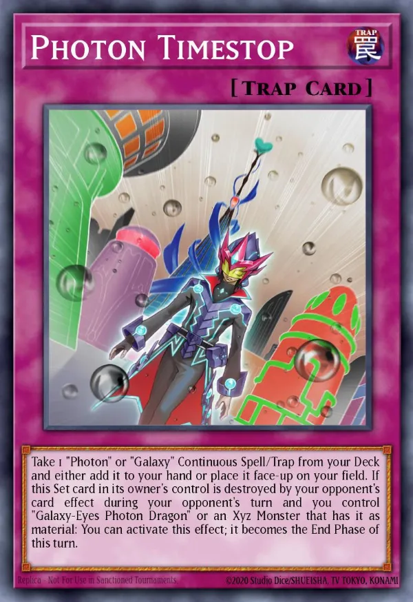 Photon Timestop