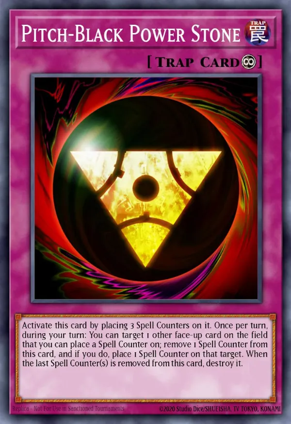 Pitch-Black Power Stone