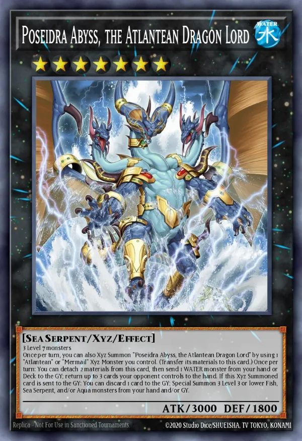 Poseidra Abyss, the Atlantean Dragon Lord