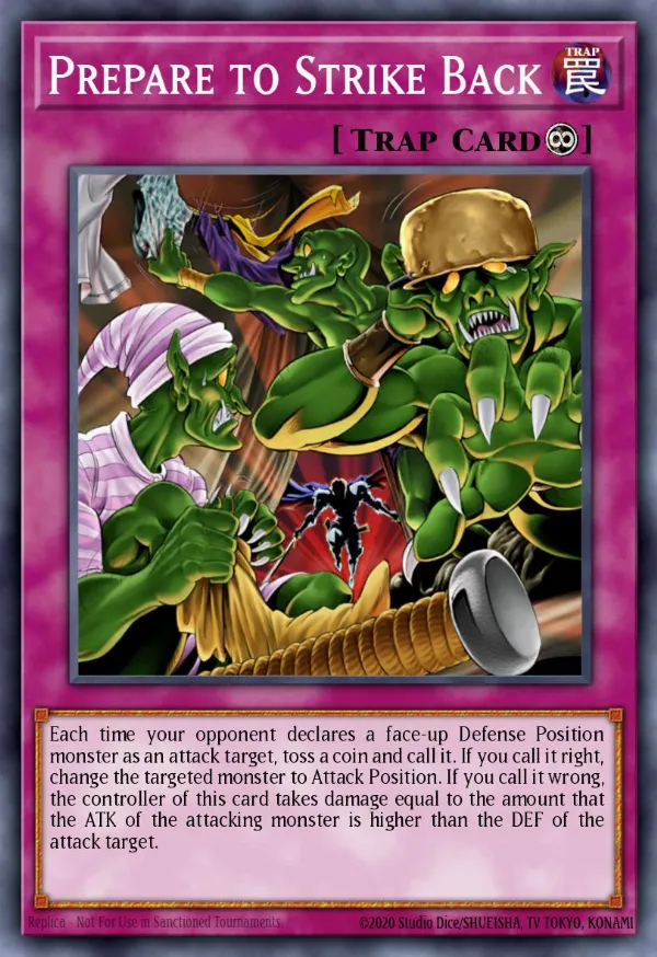 Prepare to Strike Back