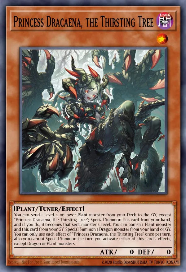 Princess Dracaena, the Thirsting Tree