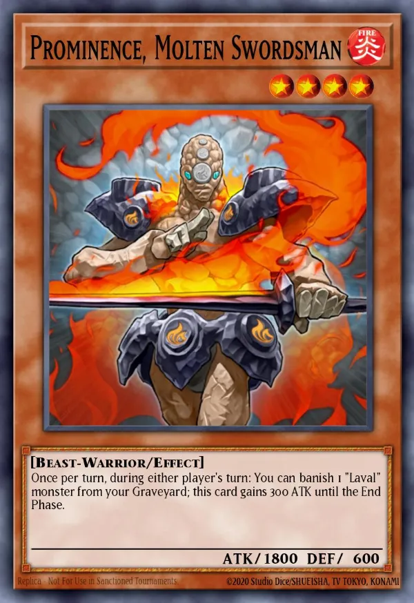 Prominence, Molten Swordsman
