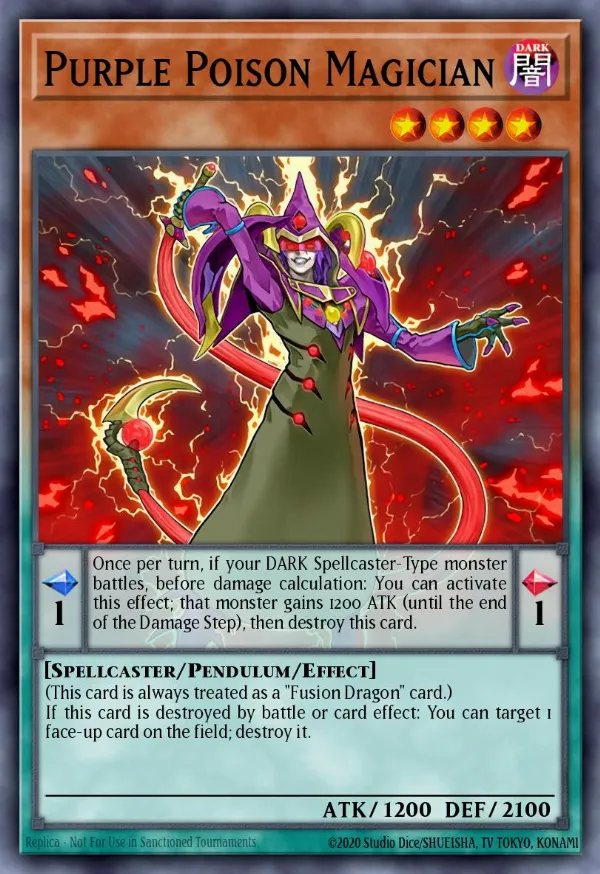 Purple Poison Magician