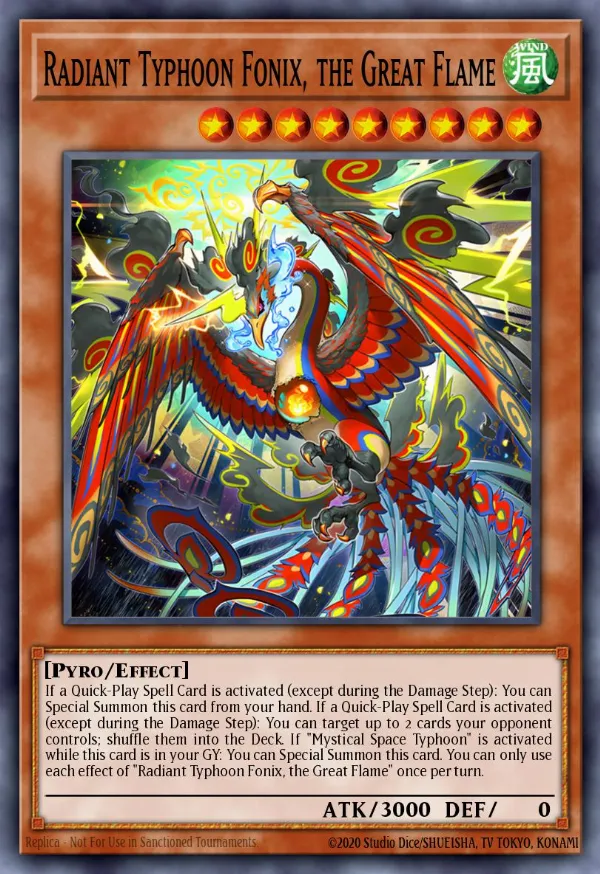 Radiant Typhoon Fonix, the Great Flame