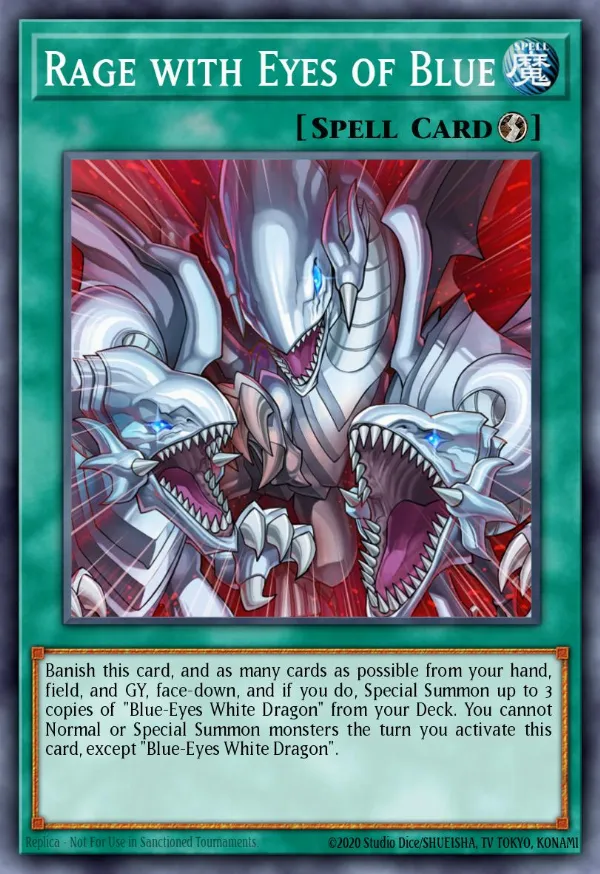 Rage with Eyes of Blue