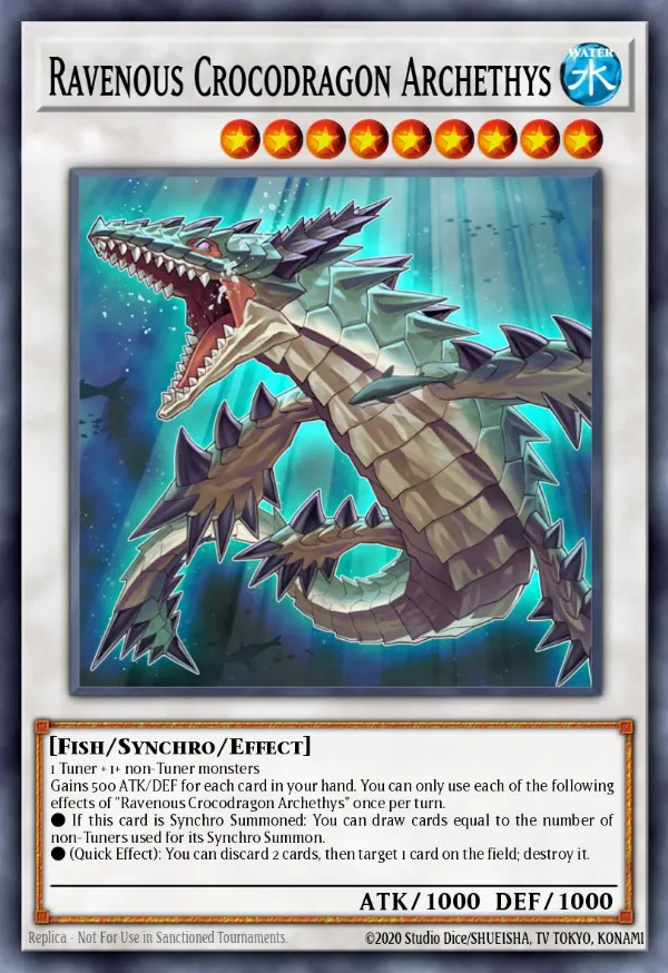 Ravenous Crocodragon Archethys
