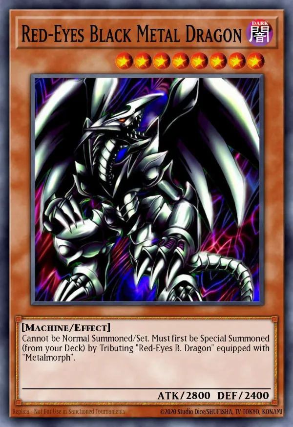 Red-Eyes Black Metal Dragon