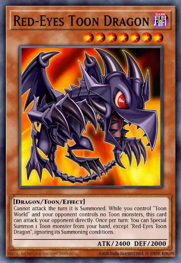 Red-Eyes Toon Dragon
