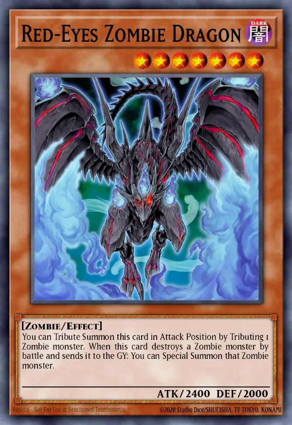 Red-Eyes Zombie Dragon