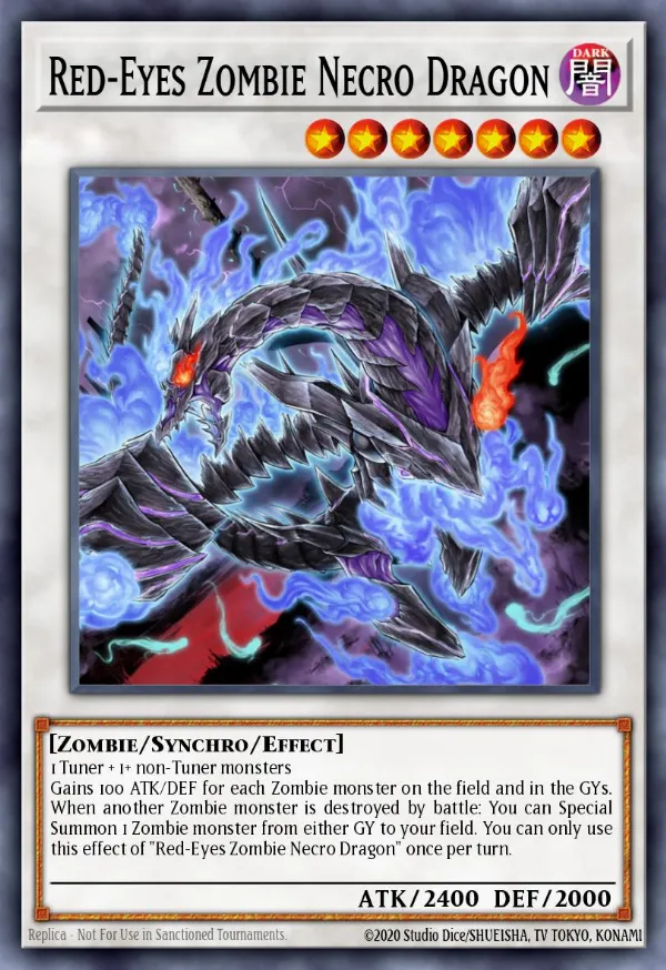 Red-Eyes Zombie Necro Dragon