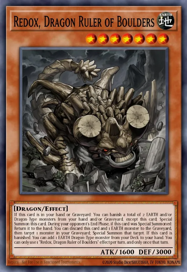 Redox, Dragon Ruler of Boulders