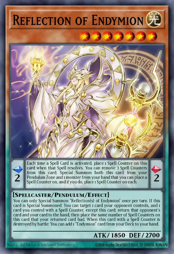 Reflection of Endymion