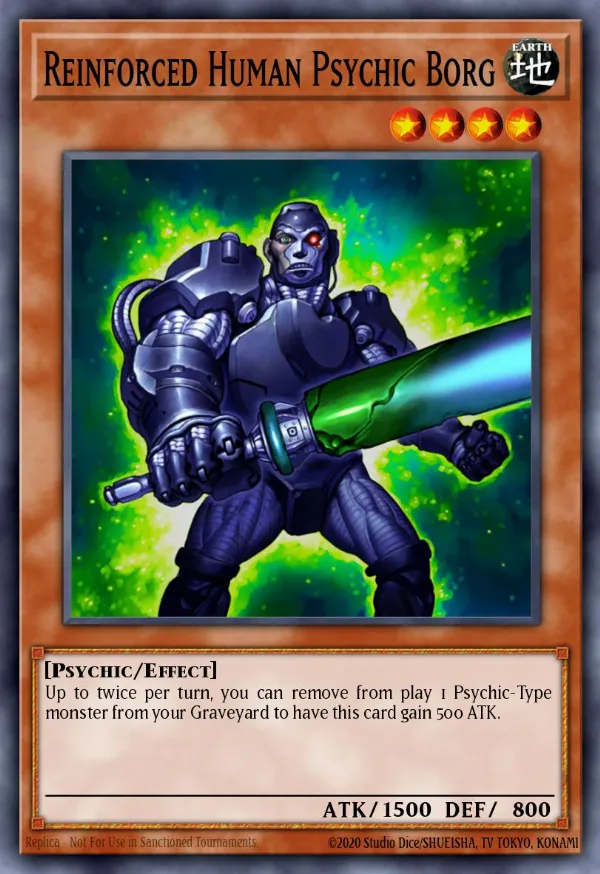 Reinforced Human Psychic Borg