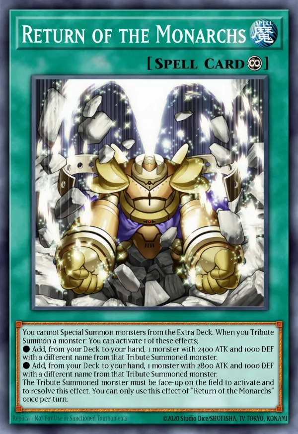 Return of the Monarchs