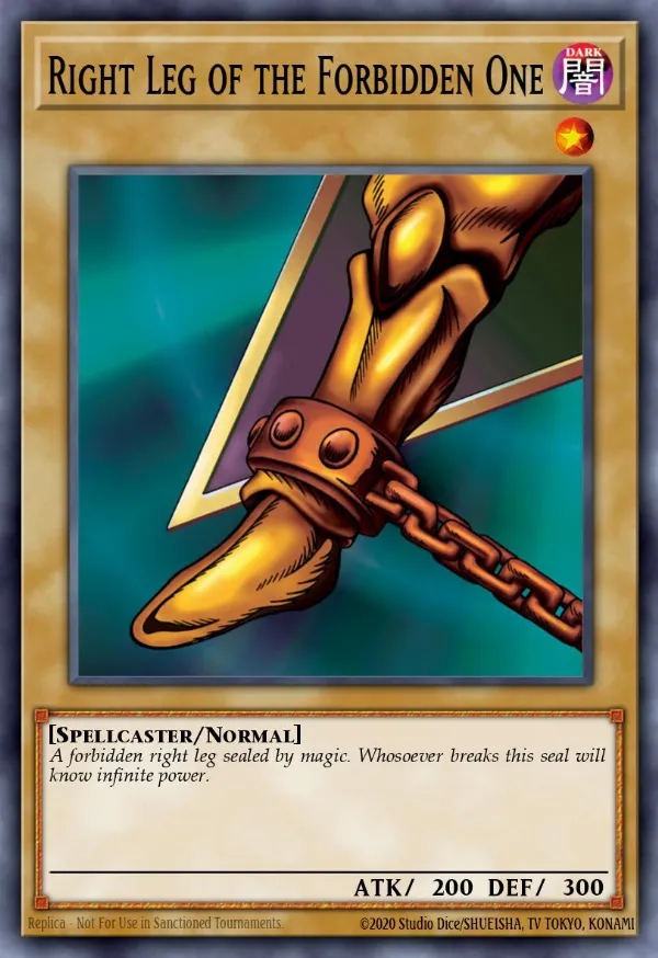 Right Leg of the Forbidden One
