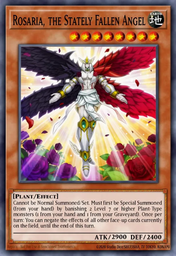 Rosaria, the Stately Fallen Angel