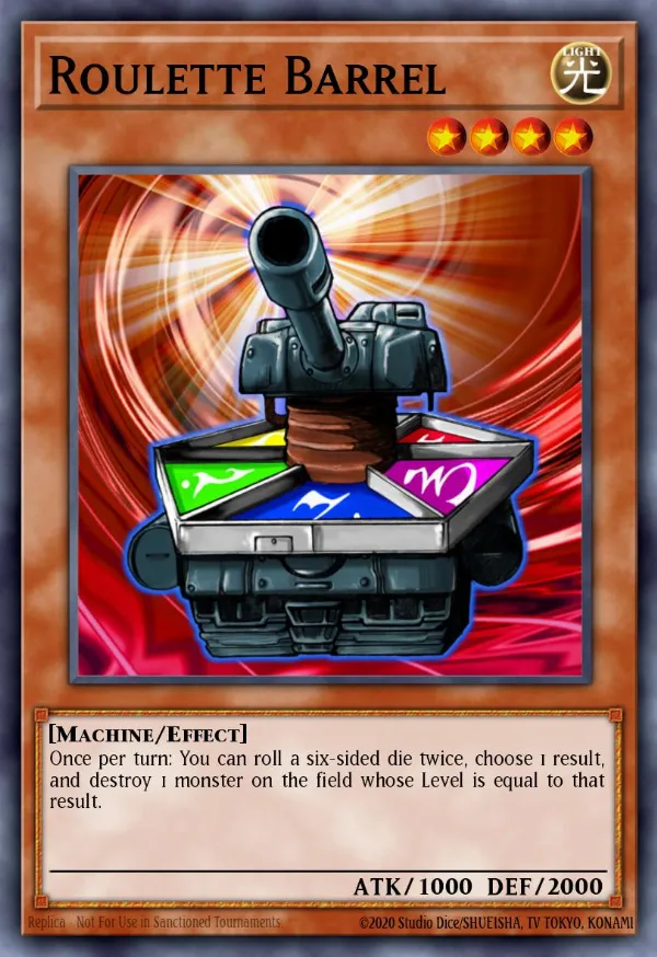 Roulette Barrel