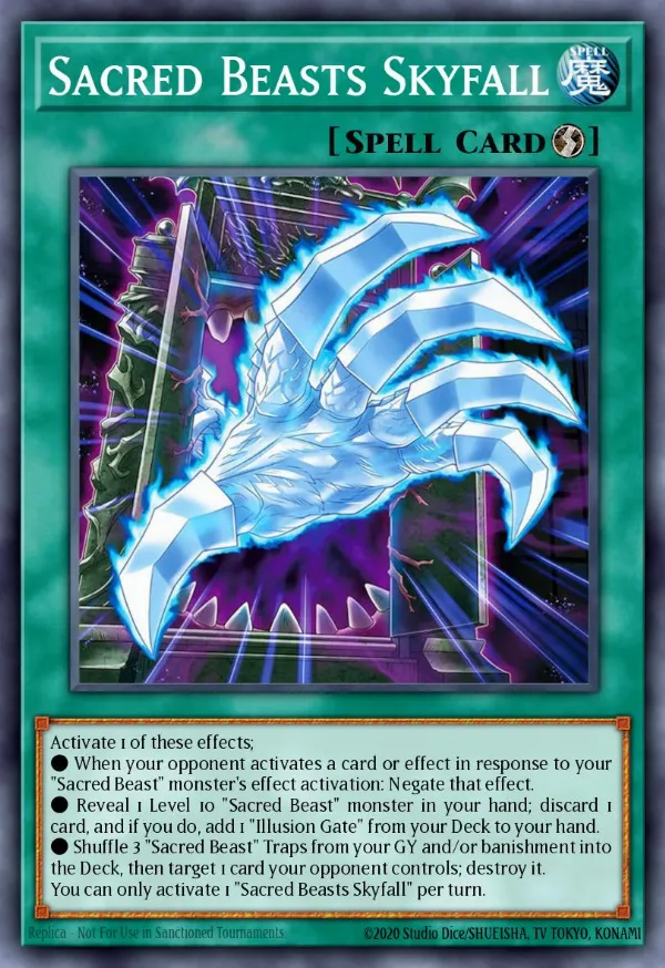 Sacred Beasts Skyfall