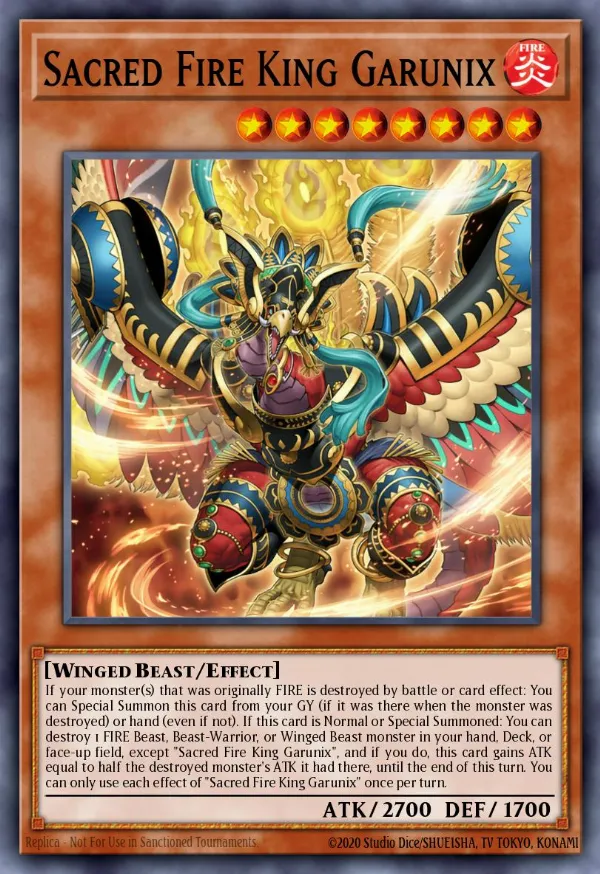 Sacred Fire King Garunix