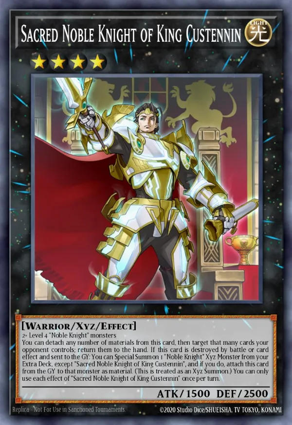 Sacred Noble Knight of King Custennin
