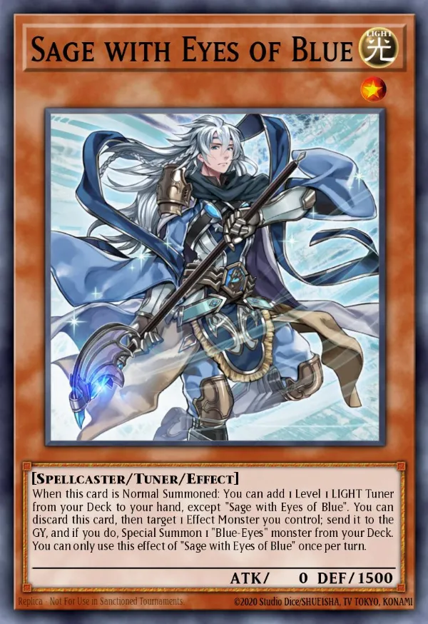 Sage with Eyes of Blue