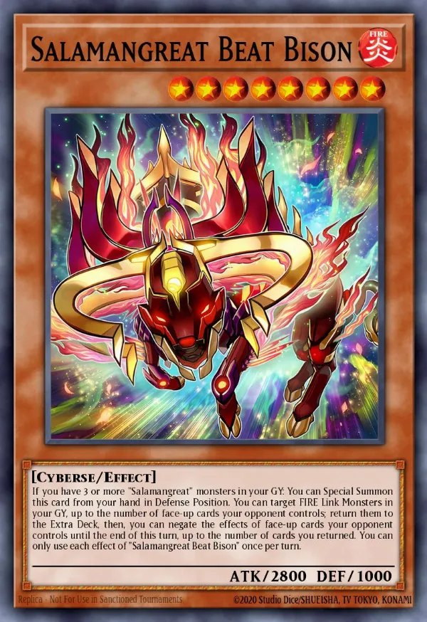 Salamangreat Beat Bison