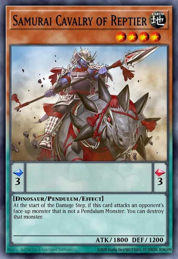 Samurai Cavalry of Reptier