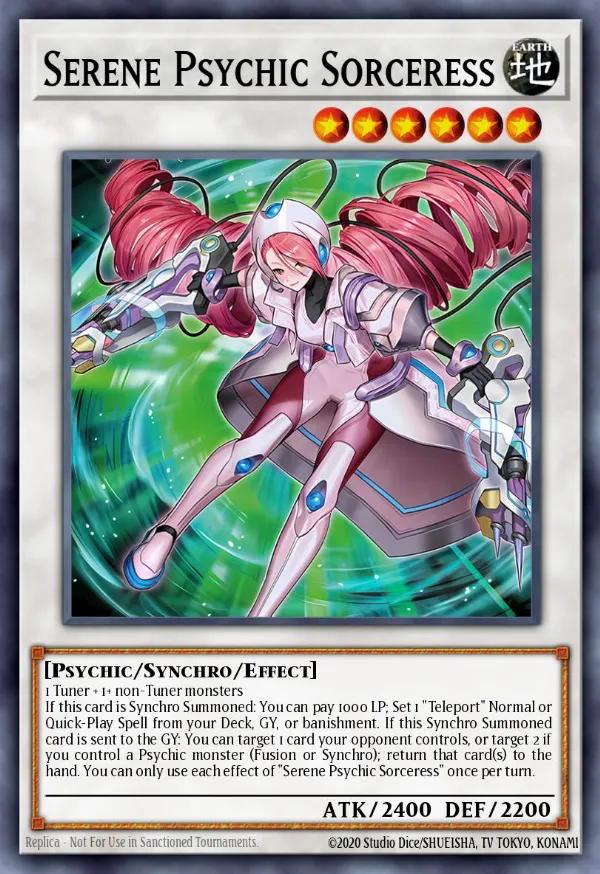 Serene Psychic Sorceress