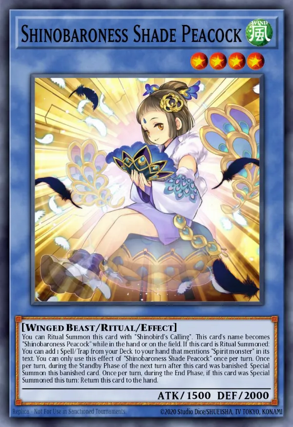 Shinobaroness Shade Peacock