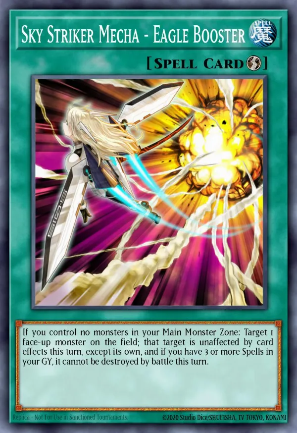 Sky Striker Mecha - Eagle Booster
