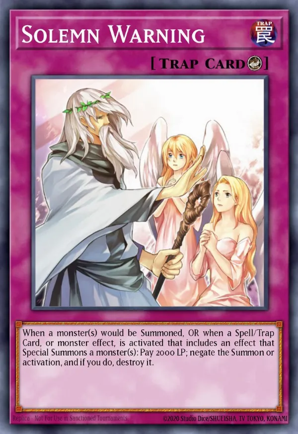 Solemn Warning