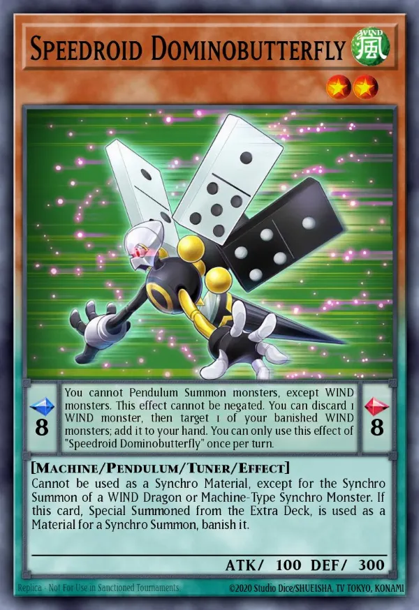 Speedroid Dominobutterfly
