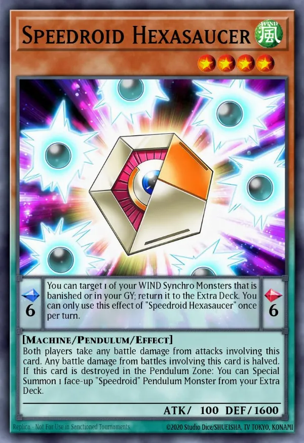 Speedroid Hexasaucer