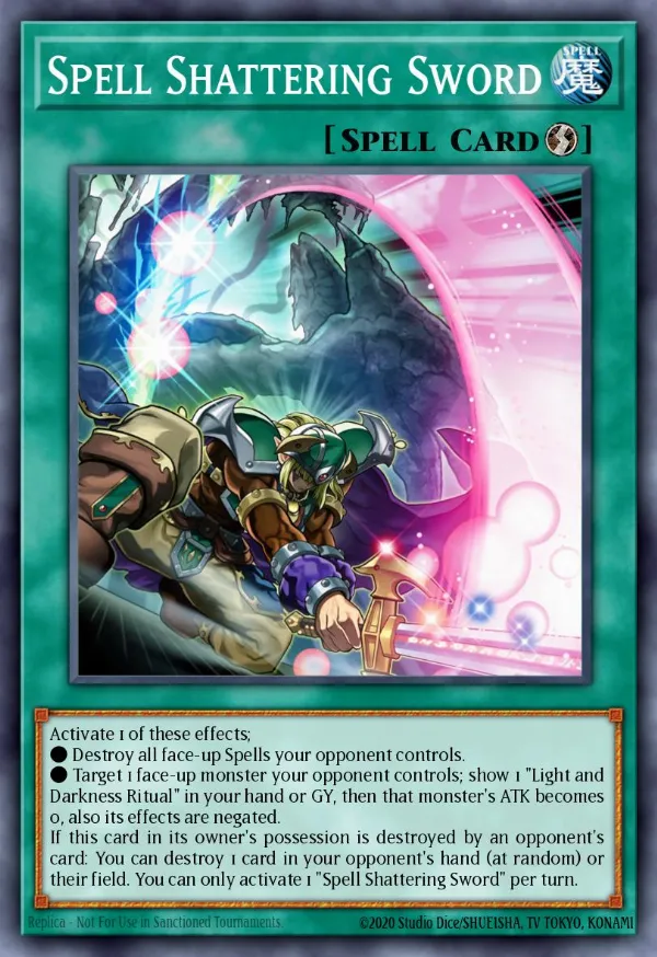 Spell Shattering Sword