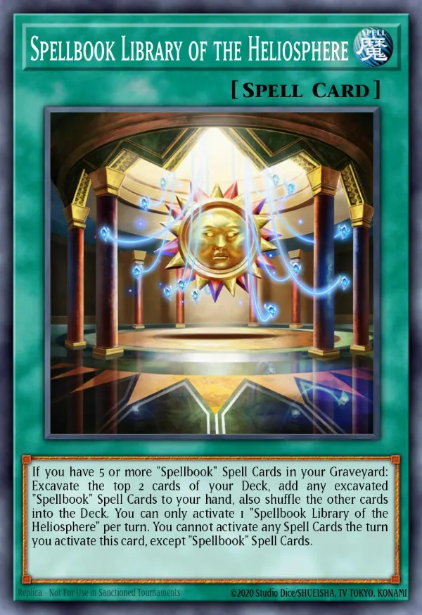 Spellbook Library of the Heliosphere