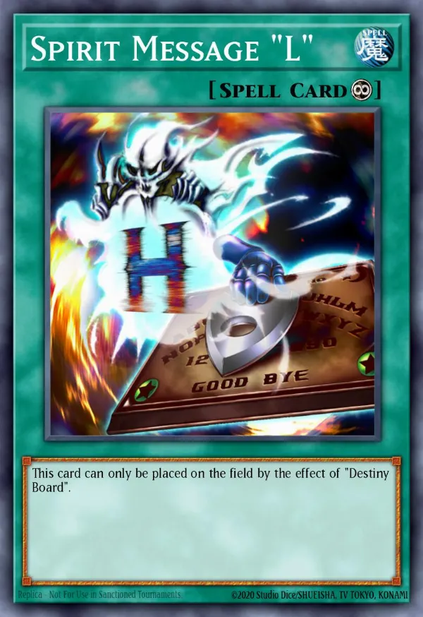 Spirit Message "L"