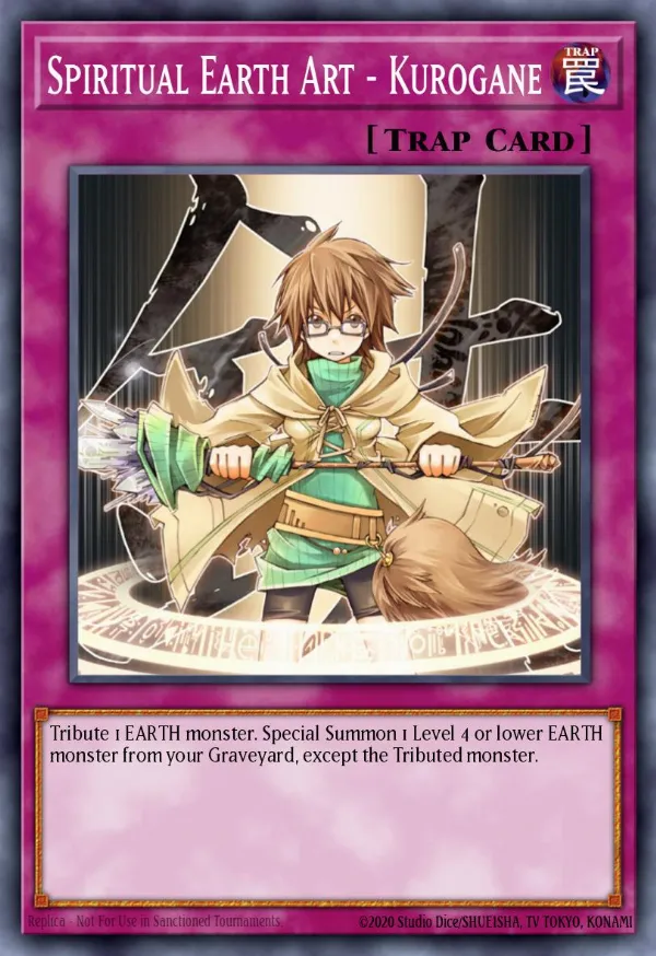 Spiritual Earth Art - Kurogane