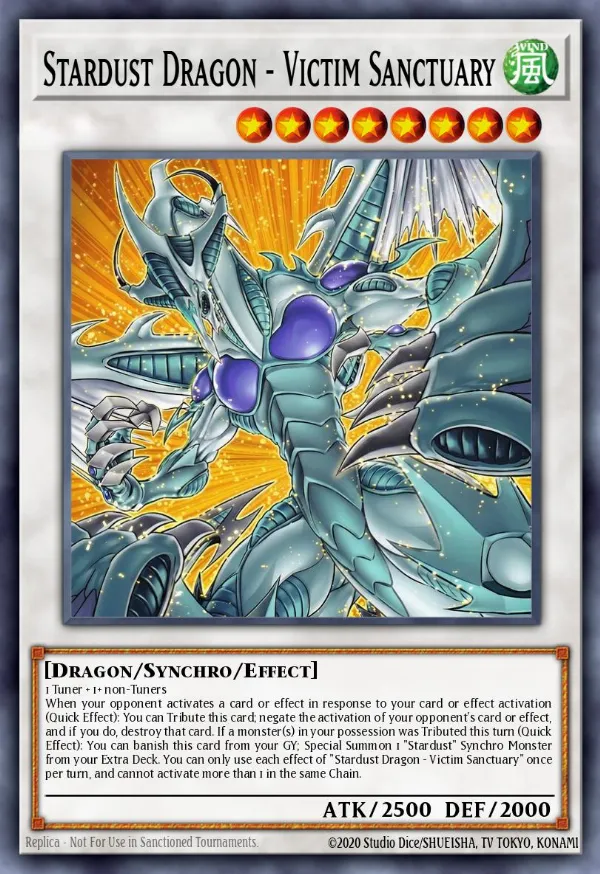 Stardust Dragon - Victim Sanctuary