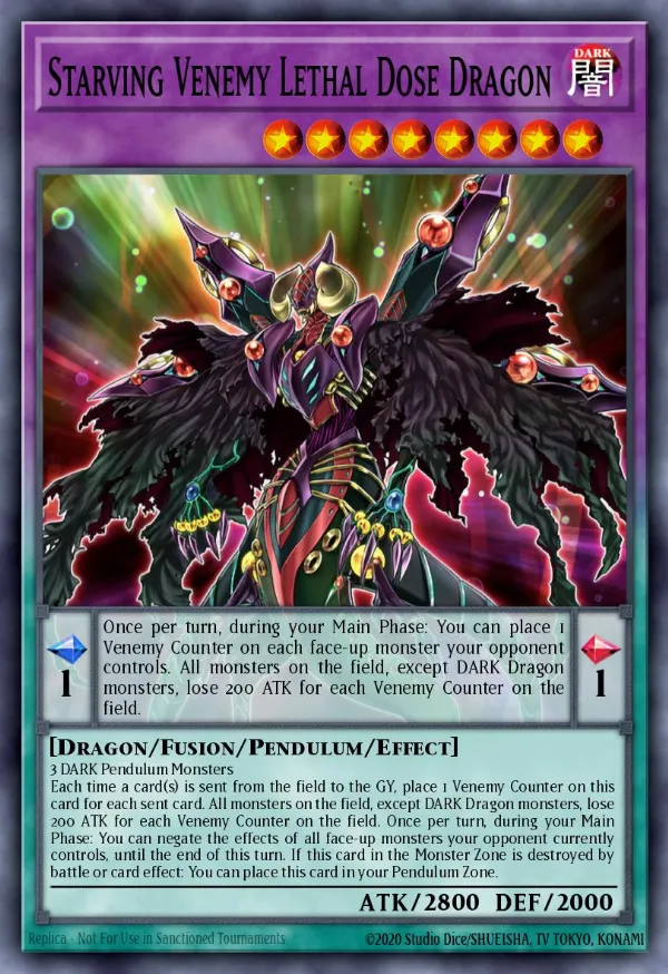Starving Venemy Lethal Dose Dragon