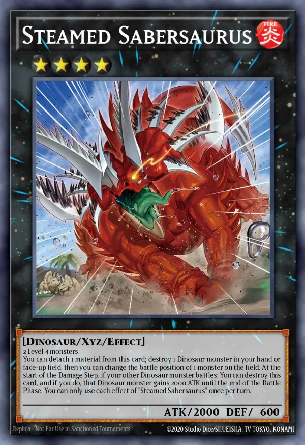 Steamed Sabersaurus