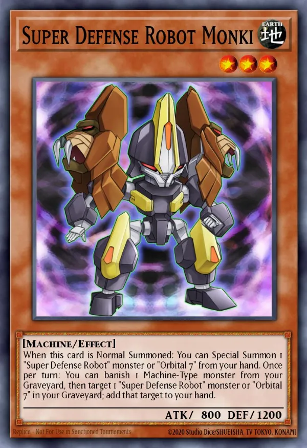 Super Defense Robot Monki