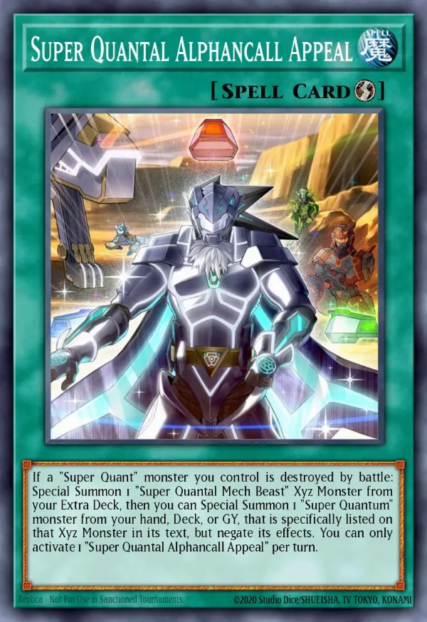 Super Quantal Alphancall Appeal