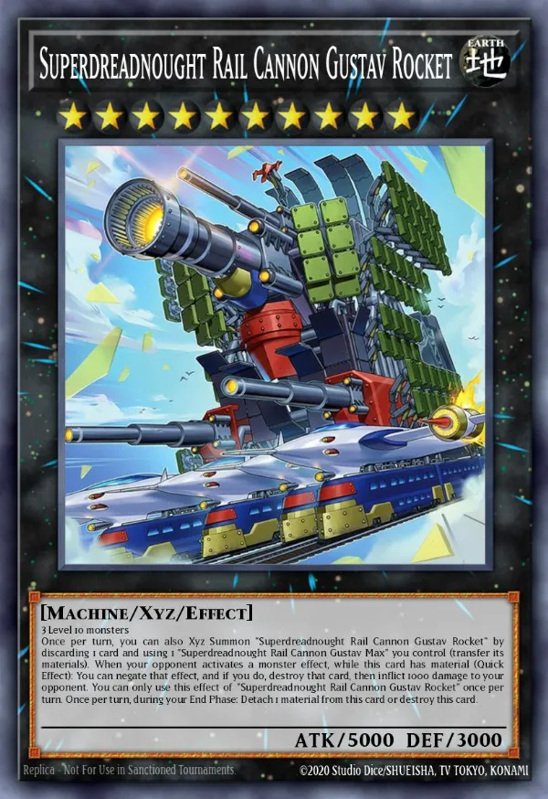 Superdreadnought Rail Cannon Gustav Rocket