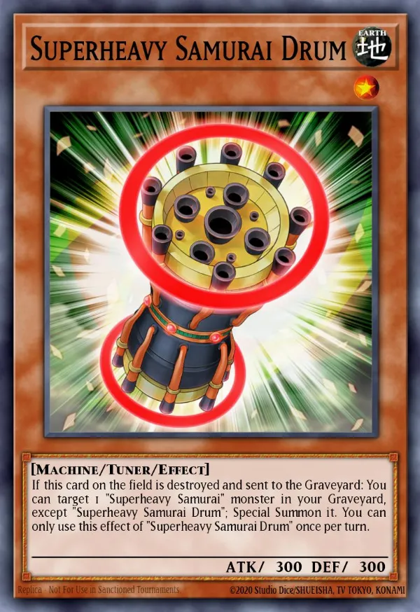 Superheavy Samurai Drum